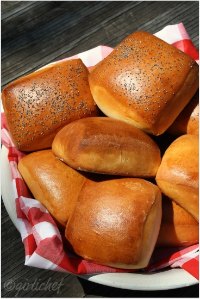 Homemade Hamburger buns