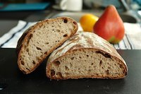 50 Percent Rye Levain with fennel seeds