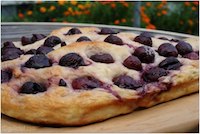 Sweet Cherry Focaccia