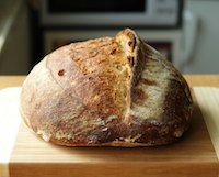 Pain au Levain with Mixed Sourdough Starters