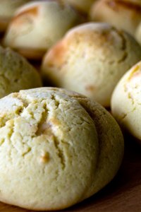 Pandan 'Rotiboy' Mexican buns