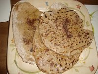 Sourdough Spelt Flat Breads with Za'atar