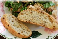 Fried Onion-Bread with Caraway