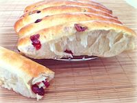 Cranberries Cream Cheese Bread