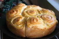 Rose Shaped Bread