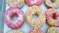 Girly Doughnuts And A Brioche With Leftover