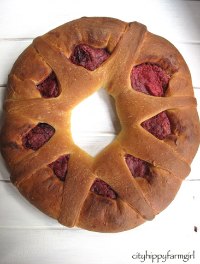 Cherry Plum And Almond Wreath