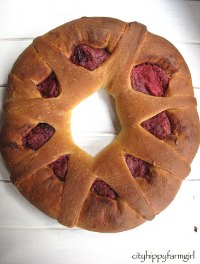 Cherry Plum And Almond Wreath