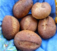 Malt Rye Rolls With Sesame & Pumpkin Seeds