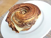 Chocolate Swirl Brioche Buns