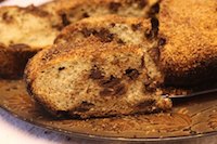 No Knead Coconut-Chocolate Bread