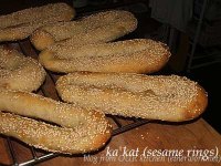 Ka'kat (sesame Bread Rings)