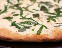 Vegan White Pizza