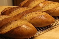 Swedish Rye Bread With Sprouted Wheat Flour