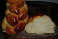 Challah With Ginger Syrup