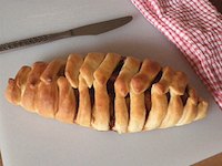 Braided Apple Bread