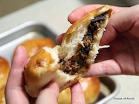 Homemade Baked Sardine Buns