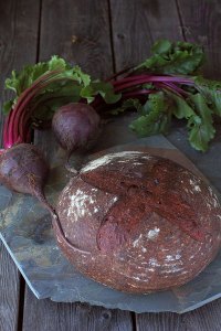 Sourdough Beet Bread