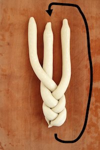 Learning How To Braid Dough