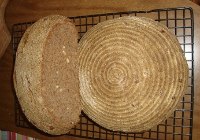 Pine Nuts Whole Wheat Sourdough Loaves