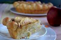 Eggless Yeasted Apple Sugar Tart