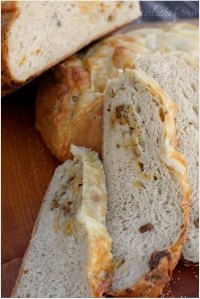 Cheesy Sausage & Beer Bread