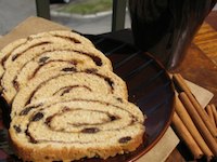 Cinnamon Swirl Raisin Bread