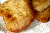 Deep-fried Cheese Flatbread