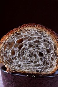 Sesame Croissant With Sourdough Starter