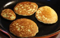 Sourdough Zuchinni Pancakes