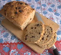 Almond, Raisin And Chcocolate Loaf