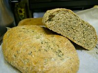 Whole Wheat Spinach Bread