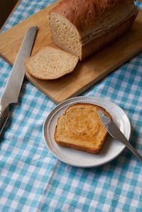 Milk And Cornflakes Bread