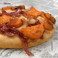 Sweet-Potato And Red-Onion Focaccia