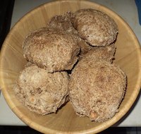 Rustic Sourdough Rolls With Almonds