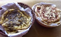 Naan Two Ways: Za'atar And Sumac & Feta