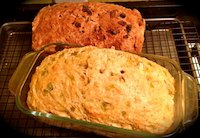 Quick Breads (Cinnamon Raisin/Green Chile Cheese)