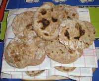 Spelt Sourdough Flatbreads With Pine Nuts