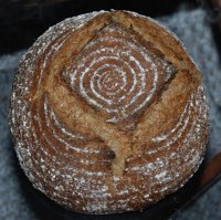 Rye-Spelt Kahlua Sourdough