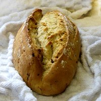 Caramelised Onion And Olive Loaf