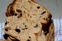 Raisin Sourdough Bread With Mango