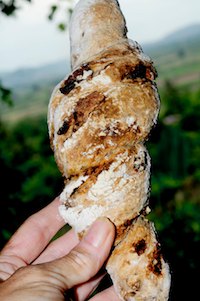 Sourdough Twists With Oat, Dates And Walnuts