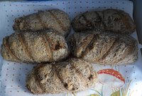 Sourdough Small Loaves With Mineral Water