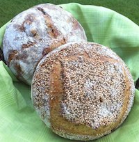 Seeded Semolina Bread + Sweet Variation