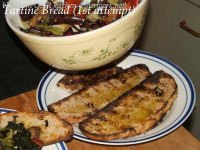 Grilled Bread With Barbecued Vegetables, Etc.