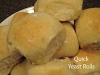 Quick Yeast Rolls