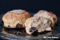 Cinnamon Sugar Crusted Scones