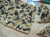 Feta And Olive Herb Focaccia