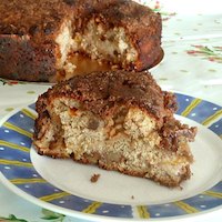 Apricot Yeast Coffee Cake