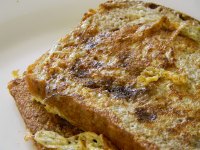 Buttermilk French Toast On Cinnamon Raisin Bread